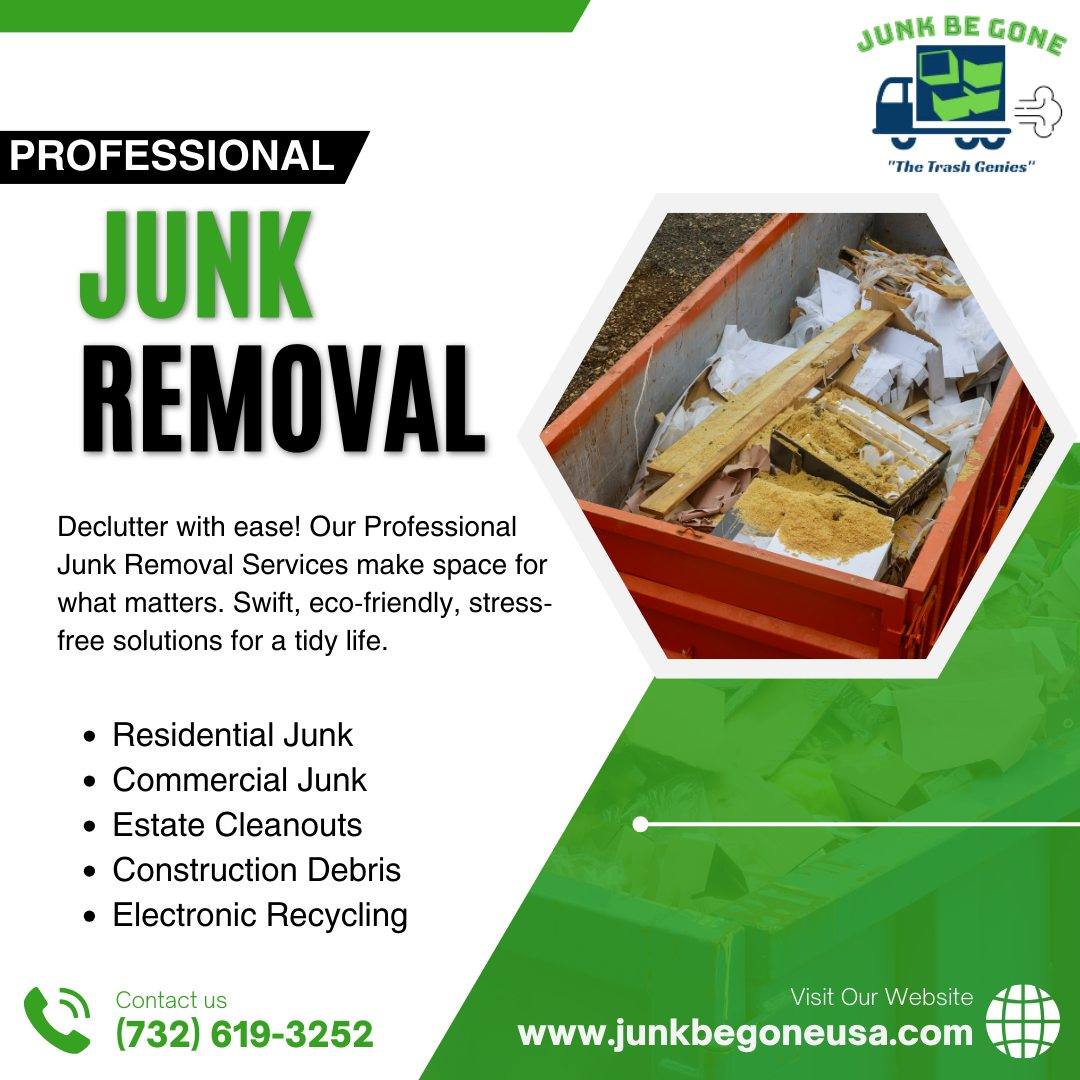 Declutter Your Space with a Trusted Junk Removal Company in Old Bridge NJ